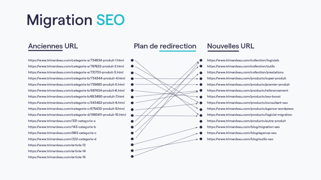 Schema migration SEO